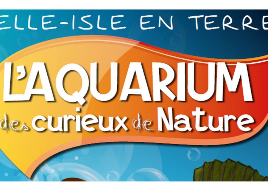 Logo de l'Aquarium des Curieux de la Nature à Belle-Isle-en-Terre dans les Côtes d'Armor en Bretagne