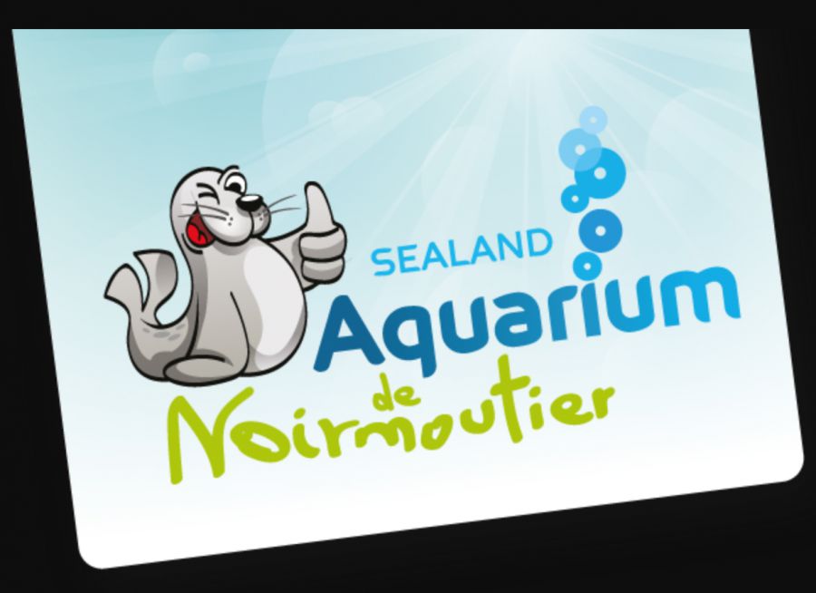 Logo otarie de l'Aquarium Sealand de Noirmoutier-en-l'Île en Vendée