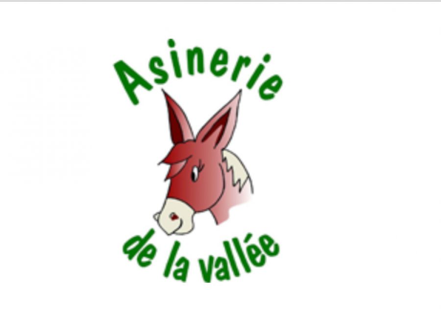Logo âne de l'Asinerie de la Vallée ferme d'élevage à Angé dans le Loir-et-Cher