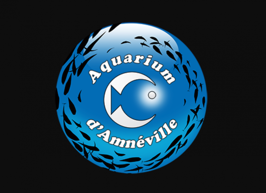 Logo de l'Aquarium d'Amnéville en Moselle figurant des poissons