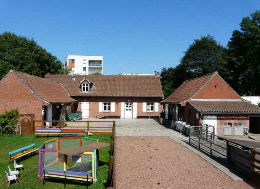 Photo de la Ferme Pédagogique Marcel Dhenin à Lille dans le Nord