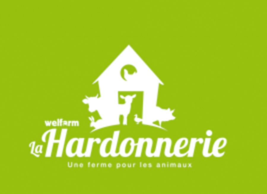  Logo de La Hardonnerie, ferme refuge pour animaux de la ferme à Vauquois dans la Meuse