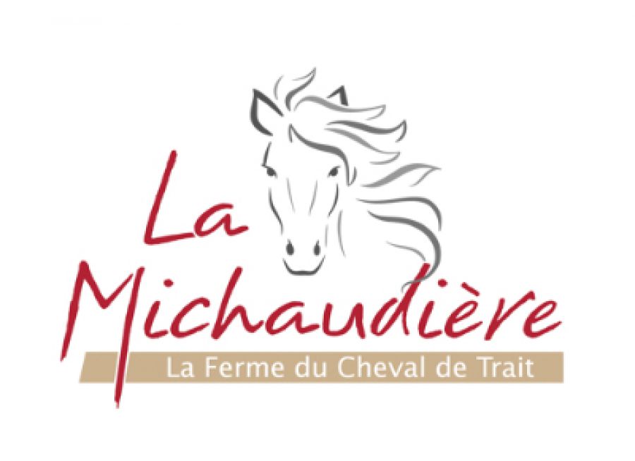 Logo de La Michaudière, la Ferme du Cheval de Trait à Juvigny-sous-Andaine dans l'Orne