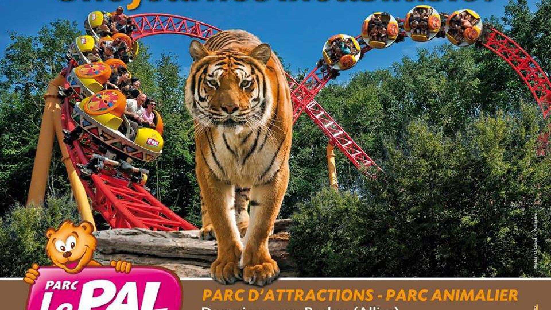 Animaux du Zoo le PAL : Animaux du parc d'attractions zoologique