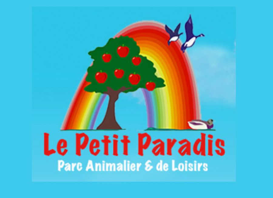 Logo du Petit Paradis de Vendargues parc animalier et de loisirs dans l'Hérault