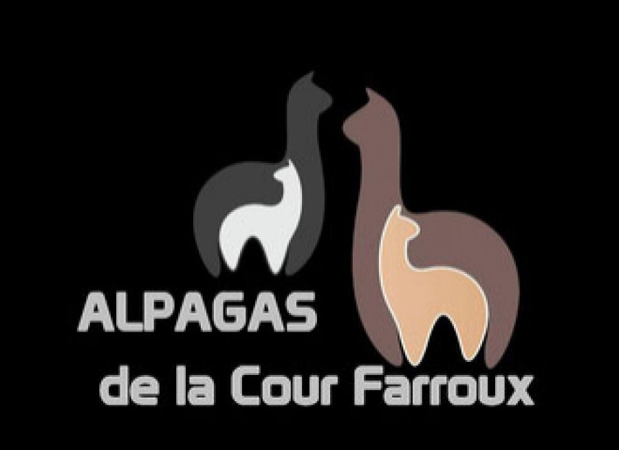Logo de la ferme d'élevage Les Alpagas de la Cour Farroux à Sommeron dans l'Aisne