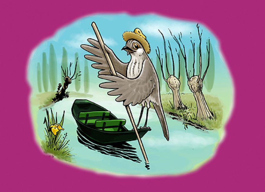 Logo du parc animalier Les Oiseaux du Marais Poitevin à Saint-Hilaire-la-Palud dans les Deux-Sèvres