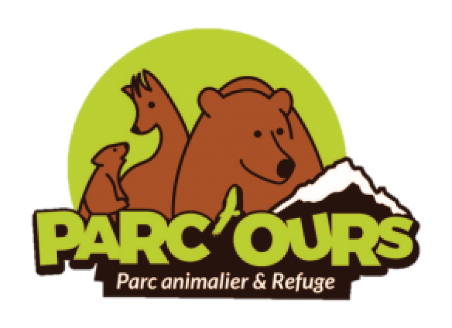 Logo de Parc'Ours, parc animalier à Borce dans les Pyrénées Atlantiques