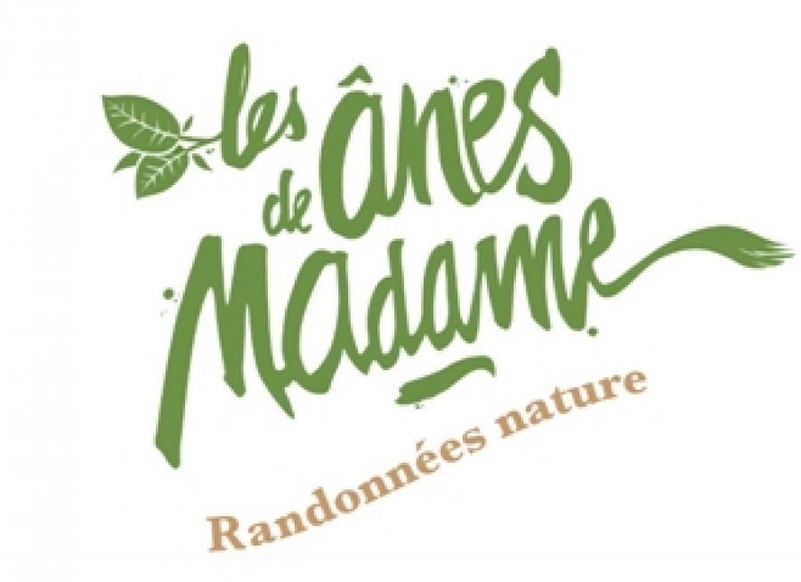 Logo Les Anes de Madame, randonnées nature avec des ânes en Sologne à Contres dans le Loir-et-Cher